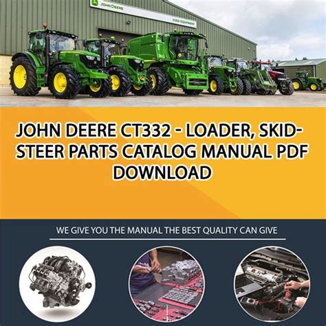 john deere ct332 service manual